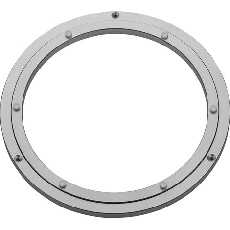 Drehkranz 360° Ø 304 mm belastbar bis 300 kg Silberoptik