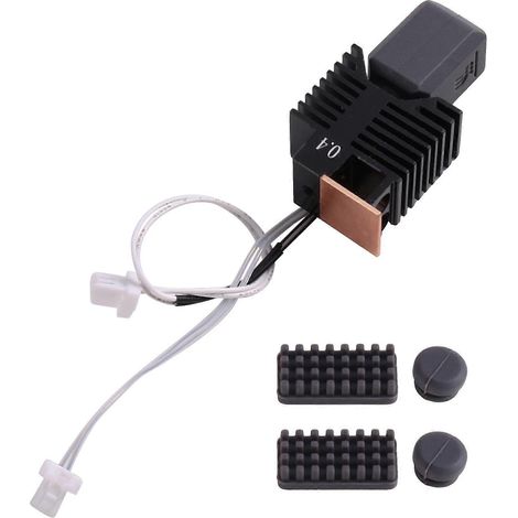 Tête d'impression extrudeuse Snapmaker U1 0,4 mm avec chauffage rapide et contrôle stable de la température pour imprimante 3D (1/5)