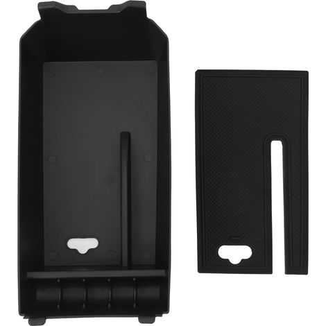 Organizer für die Mittelkonsole, Aufbewahrungsbox für die Armlehne im Auto, Aufbewahrungsbox für die Mittelarmlehne mit austauschbaren Antirutschpads für W205 C. (1/5)