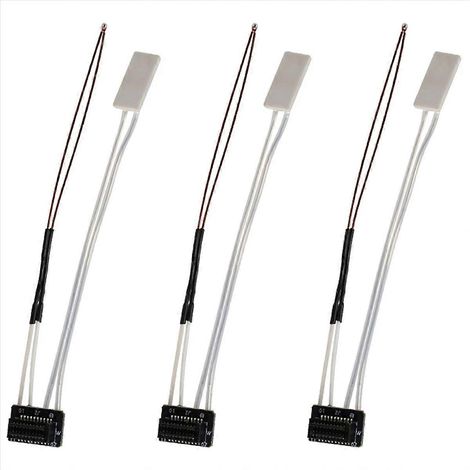 3 résistances chauffantes céramiques à thermistance pour tubes chauffants P1P et P1S 24 V 48 W destinés à l'impression 3D (hotend). (1/5)