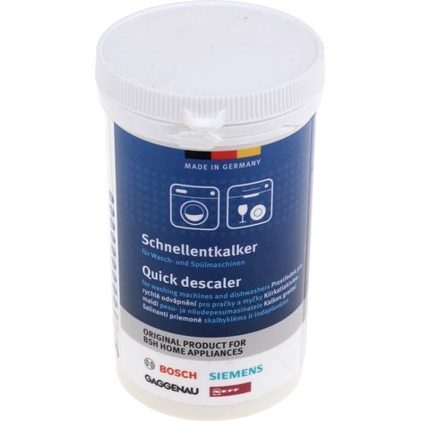 De des Descarding Universal Pulver (250 g) für Waschmaschine und Spülmaschine Bosch, Siemens, Neff - 00312340