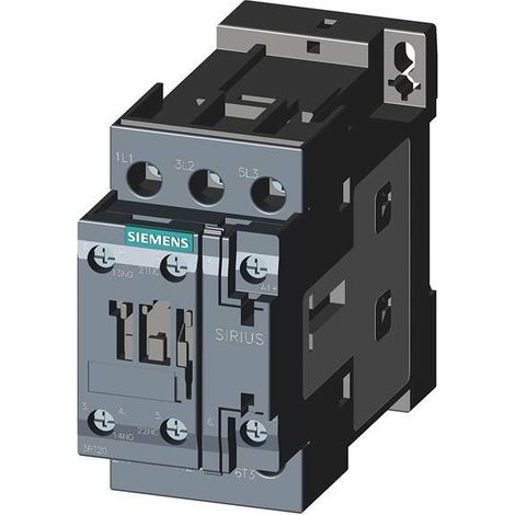Contactor 3 polos 11kw 1na+1nc grande s0 3rt20261ac20
