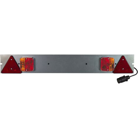Rampe de signalisation métal pour remorque longueur 1m (1/3)
