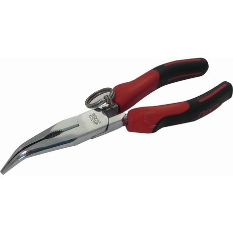 Pince à Bec Demi-Rond SAM 239-R20G-FME, L. (hors tout) 200 mm, L. (mâchoire) 73mm, 1 pièce(s) ( Prix pour 1 ) (1/5)