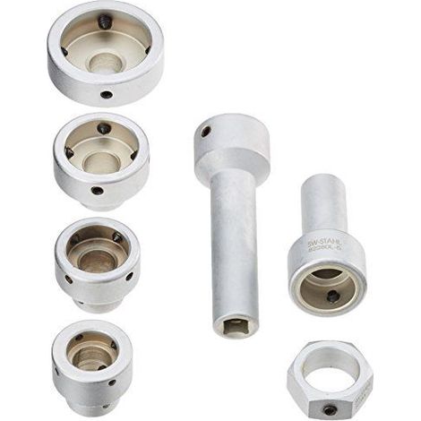 SW-Stahl 82280L jeu d'extensions de porte-matrices 7 pièces M3-M14 (dur. 20-38 mm)