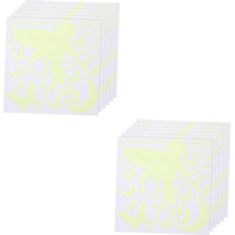 Lot de 12 feuilles d affiches murales luminescentes pour (1/5)