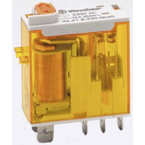 [NEUWERTIG] B-Ware Finder Relais Schaltrelais Miniatursteckrelais 1 Wechsler 24V AC 10 Stück Tray (1/2)