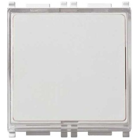 Vimar Plana bouton de sonnette 1P NO 10A 250V avec plaque signalétique 14050