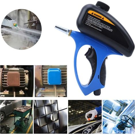 Sableuse pneumatique portable – Pression max 90 PSI – Débit 6 CFM – Pour sablage verre et métal – Connecteur rapide inclus (1/5)