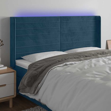 Teenpull – Nachttische mit LED-Leuchten 2 Stk. Grau Sonoma Holzwerkstoff (1/5)