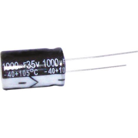 Condensateur RS PRO 1µF, 50V c.c.