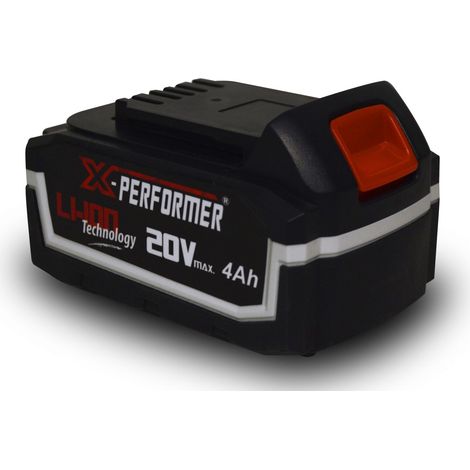 CONCEPT 20V batteria al litio 4 Ah compatibile con la gamma di strumenti X-PERFORMER
