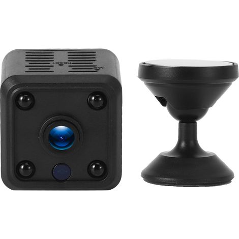 Mini caméra réseau sans fil Wi-Fi 720p, surveillance à distance via téléphone portable, capteur infrarouge, vision nocturne, prise secteur 100-240 V. (1/5)