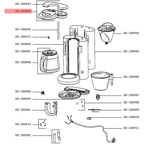 Capot et bouton de couvercle pour pièces de préparation des aliments – Compatible SEB CI430D00 – Accessoire de cuisine professionnel