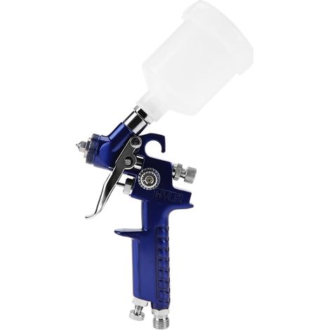 Pistolet à peinture pneumatique professionnel H-2000A, buse de 0,8 mm, 125 ml, pour la réparation de peinture automobile (0,8 mm)