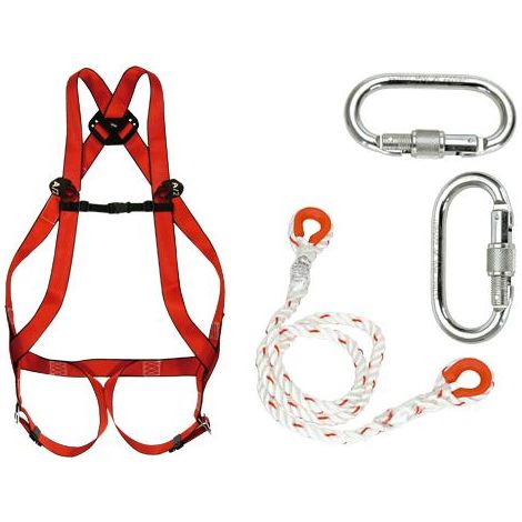 Kit anticaduta completo da lavoro imbracatura per piattaforme mobili Climax