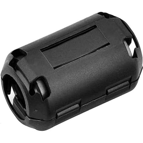 Lot de 20 colliers de serrage noirs, réduction des interférences électromagnétiques, 5 tailles, serre-câbles fiables (1/5)