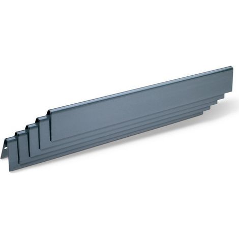 Viele 5 Weber Flavorizer 57 cm Bars aus vitrifiziertem Stahl für Spirituosengrills mit 3 Brennern