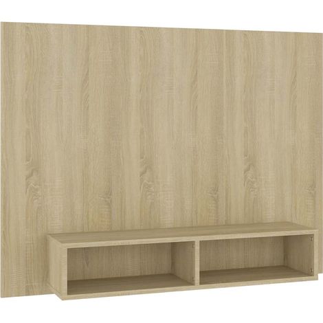 Maison Exclusive - TV-Wandschrank Sonoma-Eiche 120x23,5x90 cm Hol (1/5)