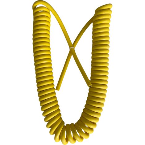 Cable Extensible Espiral 3x1mm - Prolongación Manguera Rizada 5m