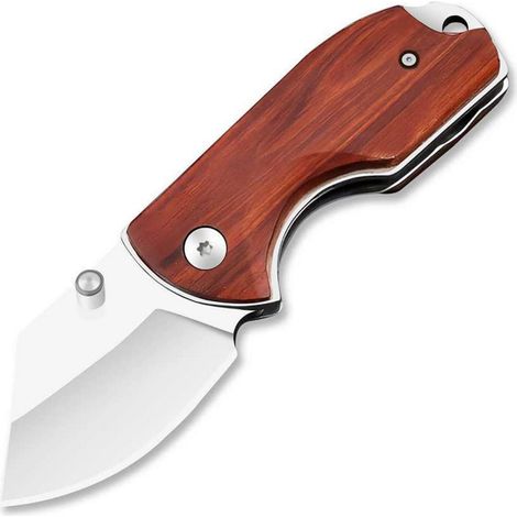 Couteau de poche acier inoxydable pliable couteau à une main couteau de chasse camping extérieur tournevis