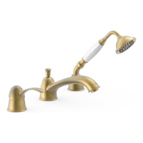 Mitigeur bain pour rebord de baignoire Laiton Vieilli Mat - TRES 24214501LM (1/2)