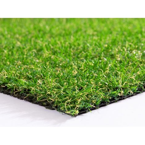 Gazon artificiel Steffensmeier Park  Résistance à la lumière du soleil : 12 000 heures  Épaisseur : 22 mm  Usage extérieur  Vendu au mètre  Tapis de pelouse  Vert  Dimensions : 100 x 300 cm (1/5)
