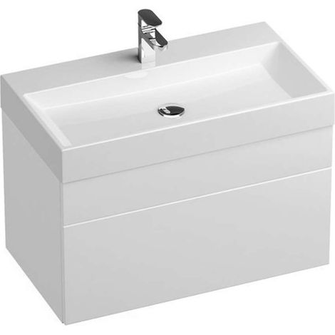 Ravak Natural - Mobile sotto il lavabo 80x45x45 cm, bianco X000001052 (1/2)