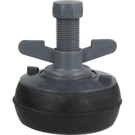 Le Sanitaire – Bouchon à dégagement rapide CR CSV 100 PVC – 95-110 mm – 0,5 bar – Longueur 100 mm – EPDM pour haute résistance