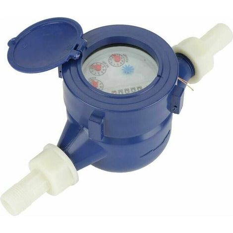 Compteur d'eau froide pour la maison et le jardin, permettant de mesurer le débit d'eau avec précision. (1/5)