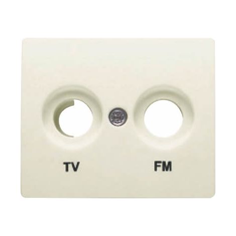 Tapa toma TV/FM BEIGE BJC IRIS 18330-A