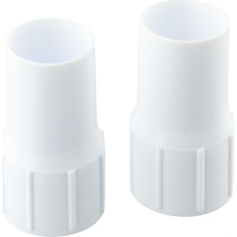 Lot de 2 manchons de rechange en plastique pour tuyau de piscine - 38 mm (1/5)
