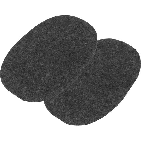 Tapis de protection de plan de travail résistant à la chaleur, découpable et lavable, avec fonction coulissante, pour friteuse à air (lot de 2). (1/5)