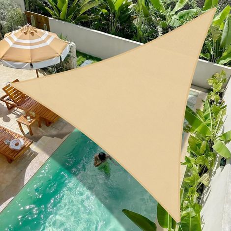 Voile d'ombrage Carré 2.5x2.5m Imperméable Toile Ombrage 95% UV Protection pour Patio Balcon Jardin Terrasse Extérieur-Antracite