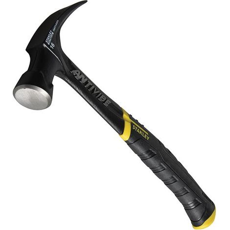 STANLEY® FatMax® AntiVibe All Steel Rip Claw Hammer 450g (16oz) STA151276