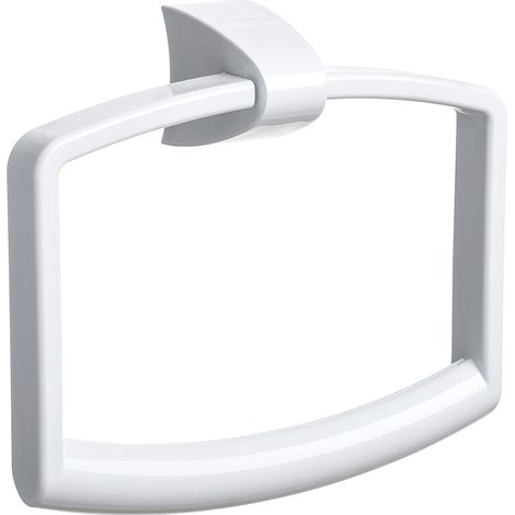Aro toallero "Smart" - Blanco - 210x60x180 mm