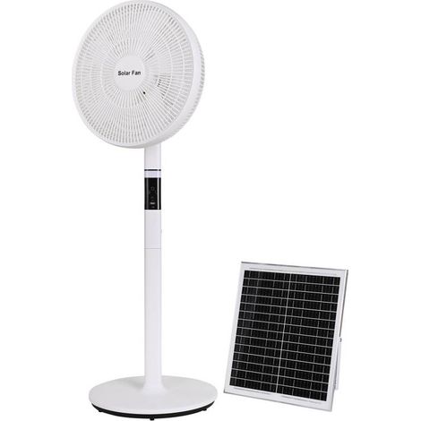 Ventilador con pedestal EOLO solar+batería (1/4)