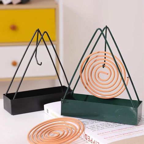 Filiyano – Support pour spirale anti-moustiques (lot de 2) – Support suspendu pour spirale anti-moustiques – Porte-spirale (1/4)