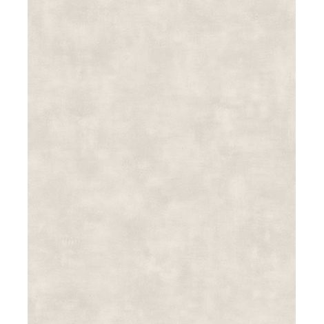 Papier peint uni effet toile lin gris perle (1/2)