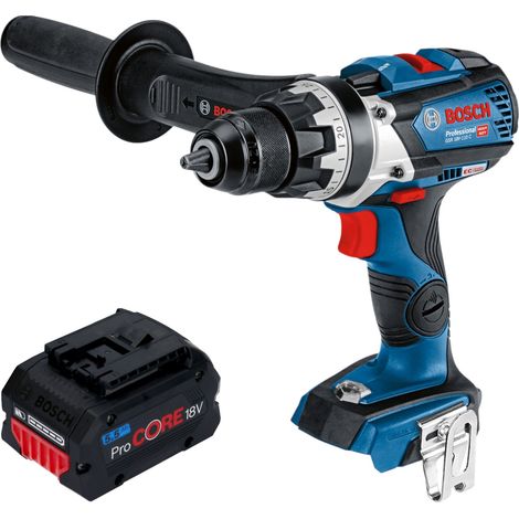 Bosch GSR 18V-110 C Trapano avvitatore professionale a batteria 18 V 110 Nm brushless + 1x batteria ricaricabile ProCORE 5,5 Ah - senza caricabatterie