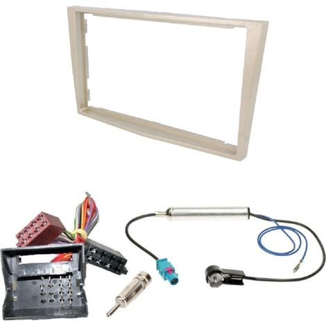 Kit Installation Autoradio KITFAC-152F3 compatible avec Opel - Argent Satin