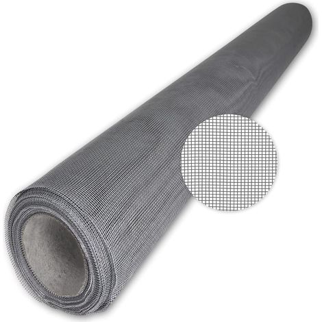 Zanzariera in fibra di vetro grigia Rotolo 50 Mt. - 50 cm.