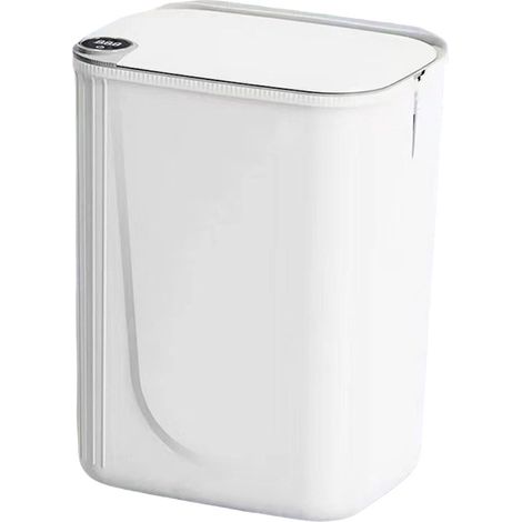 Intelligenter, automatischer Mülleimer mit Sensor, Haushaltsmodell für Schlafzimmer, Küche, Badezimmer, großes Fassungsvermögen, intelligenter Sensor (1/4)