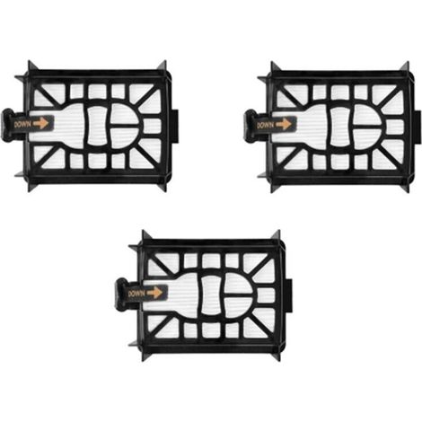 Lot de 3 brosses de rechange pour balayeuse AV2501AE/AV2502AE, accessoires pour balayeuse intelligente, filtre et siège anti-poussière-AquaForge (1/5)