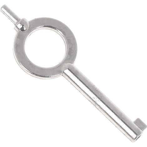 Ébauche de clé universelle américaine pour bracelet, clé spéciale pour serrure à main, anneau porte-clés en acier inoxydable (1/5)