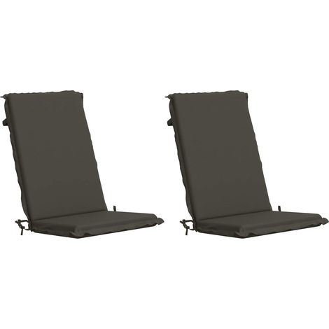 2-Piece High Back Bhair Cushions GEMERT 2 pcs 100% Polyester vidaXL (1/5)