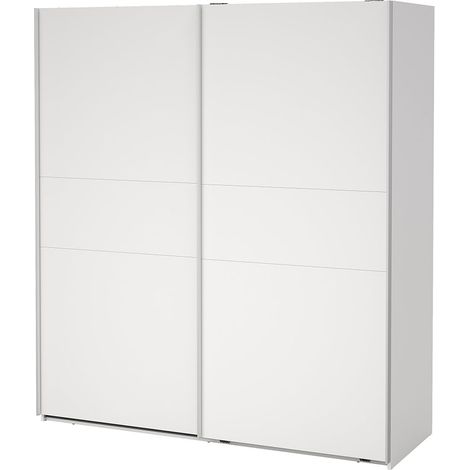 Como Schiebetürenschrank 2 Türen 180x200cm weiß. (1/5)
