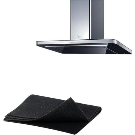 Filtro Universale Carboni Attivi per Cappa Cucina 40x80cm Ritagliabile Antiodore