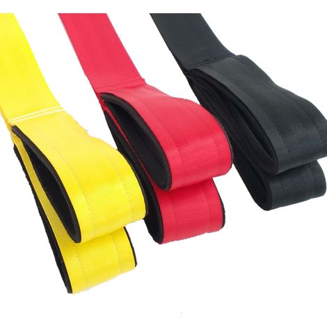 Corde de traction pour triceps noire, polyvalente, prise en main confortable, haute résistance, robuste et durable. Câble de traction pour triceps pour le fitness. (1/5)