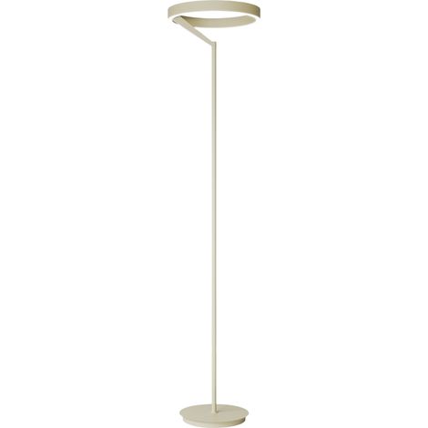 Lampada da Terra CRISEIDE PT LED 40W 2000lm 3000K dimmerabile a pedale in alluminio Verde salvia - Gealuce (1/3)